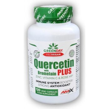 Amix GreenDay ProVEGAN Quercetin with Bromelain 120 kapslí