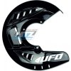 Moto brzdový kotouč Kryt předního brzdového kotouče UFO - černý