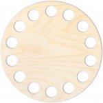 Woody Crafts Přírodní dno na háčkované košíky - Kruh Velikost: 5 cm – Sleviste.cz