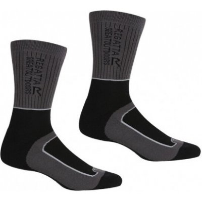 Regatta dámské trekové ponožky Samaris 2pack RWH046 černá
