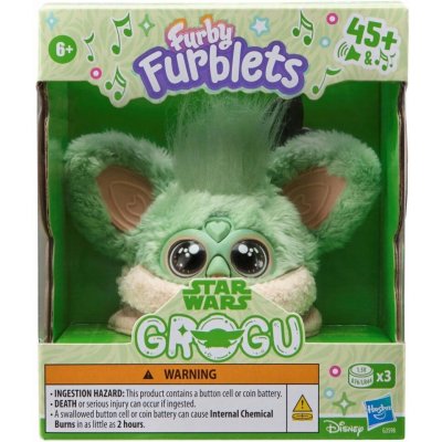 Furby Furblets Star Wars Interaktivní plyšová hračka Grogu zvuk Hasbro G3598 – Zbozi.Blesk.cz
