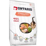 Ontario Cat Sterilised Salmon 2 kg – Hledejceny.cz