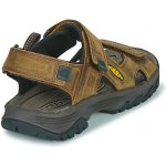 Keen Targhee III Open Toe Sandal M bison/mulch pánské kožené outdoorové sandály – Hledejceny.cz