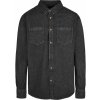Pánská Košile Build Your Brand pánská riflová košile washed black BY152