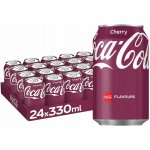 Coca Cola Cherry plech 24 x 330 ml – Zboží Dáma