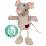 Trixie Plyšová myš se srdíčkem 11 cm – Zboží Dáma