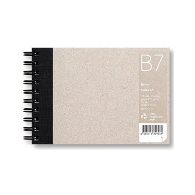 Bobo Skicák ECOLOGY B7 bílý 30 listů – Hledejceny.cz