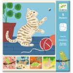 Djeco Šablony Roztomilá zvířátka – Zboží Dáma