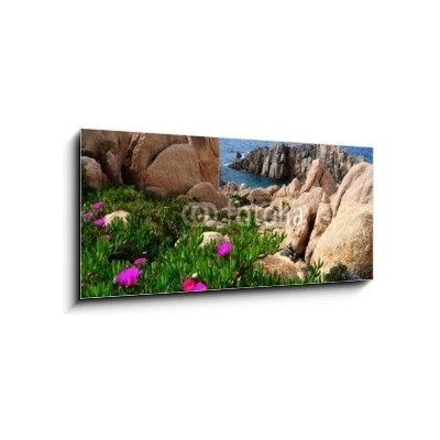 Obraz 1D panorama - 120 x 50 cm - Costa Paradiso, Sardinia, Italy Costa Paradiso, Sardinie, Itálie – Zboží Mobilmania