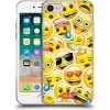 Pouzdro a kryt na mobilní telefon Apple Pouzdro HEAD CASE Apple iPhone 8 EMOJI - Velcí smajlíci ZZ