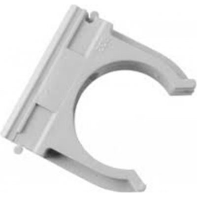 HLS HL CF16 Příchytka trubek, samozhášivá, bezhalogenová, vnější průměr 16mm, šedá – Sleviste.cz