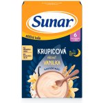 Sunar mléčná kaše Krupicová vanilka 210 g – Hledejceny.cz