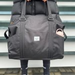 Herschel Supply Strand Duffle Black – Zboží Dáma