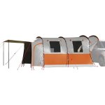 OMAXI Stan pro auto pro 4 osoby šedý a oranžový nepromokavý 657405 – Zboží Mobilmania