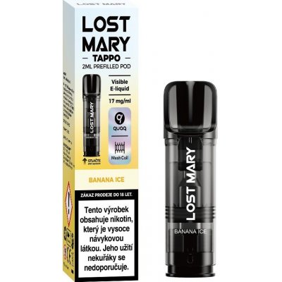 Elf Bar Lost Mary Tappo Banana Ice 17 mg – Zboží Mobilmania