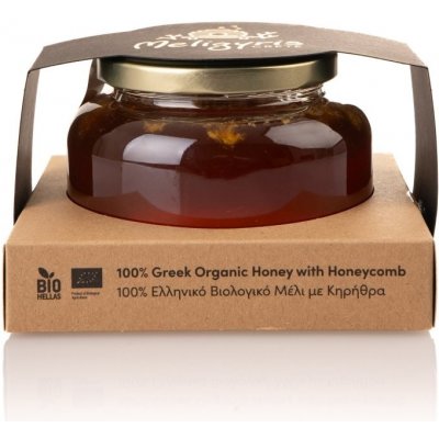 Meligyris řecký BIO tymiánový med s pláství 450 g – Zboží Dáma