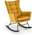Halmar Houpací křeslo Bazalto žlutá – Zboží Dáma