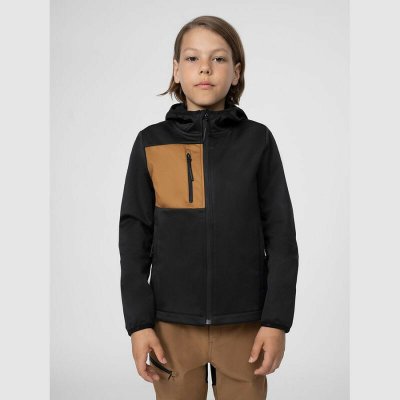 4F softshell jacket M041 20S deep black