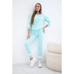 Kesi dámská souprava Girl Revolution mikina + tepláky modrá světle – Zboží Dáma