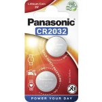 Panasonic CR2032 2ks CR-2032EL/2B – Hledejceny.cz