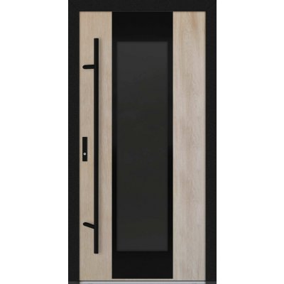 Hahn-Türke DS82-M28 grafitově šedé sklo Turner Oak Pravé 100 x 200 cm – Hledejceny.cz