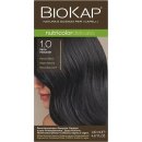 Biokap NutriColor permanentní barva na vlasy s arganovým olejem 1.0 Black Tricorepair Complex 140 ml