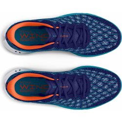 Under Armour Men's UA Flow Velociti Wind 2 Running Shoes Sonar Blue/Citrus Blast/Blue Surf