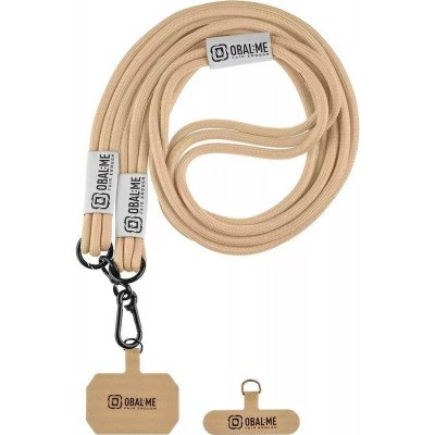 Popruh OBAL:ME NeckTag Trio na Telefon Khaki 143794 – Zboží Živě