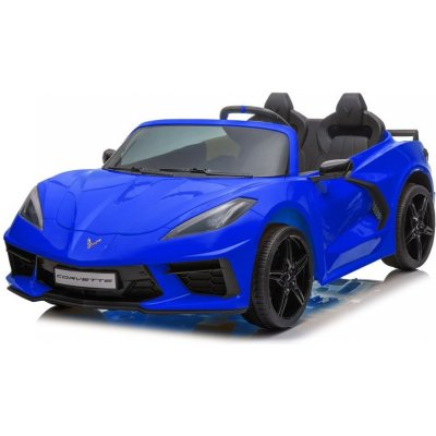 Mamido Elektrické autíčko Corvette Stingray modrá