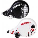 Scooter Strojek korekční 4,2 mm x 8 m, černo-bílý – Zboží Živě