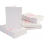 WEST DESIGN West Design A6 přání a obálky 100 ks (240 g/m2) bílé – Zboží Dáma