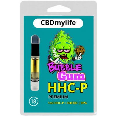 CBDmylife HHCP Cartridge 1 ml Bubble Gum HHCP 99% – Zbozi.Blesk.cz