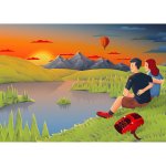 Voucher 4camping Elektronický dárkový poukaz Design poukazu: Výhledy / Hodnota poukazu: 500 – Zboží Dáma