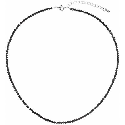 Pavona Náhrdelník s pravými black spinel kameny 42012.3 ocel – Zboží Dáma