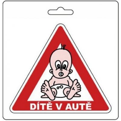 Samolepka DÍTĚ V AUTĚ – Zboží Živě