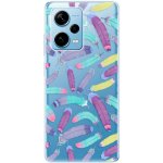 Pouzdro iSaprio - Feather Pattern 01 - Xiaomi Redmi Note 12 Pro 5G / Poco X5 Pro 5G – Zboží Živě