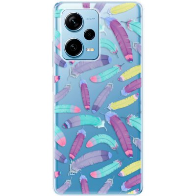 Pouzdro iSaprio - Feather Pattern 01 - Xiaomi Redmi Note 12 Pro 5G / Poco X5 Pro 5G – Zboží Živě