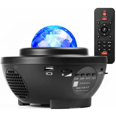 FunPlay FP6105 noční projektor noční světlo hvězdy s Bluetooth 16x13 cm – Hledejceny.cz
