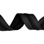 Zip spirálový metráž - černý 3mm – Hledejceny.cz