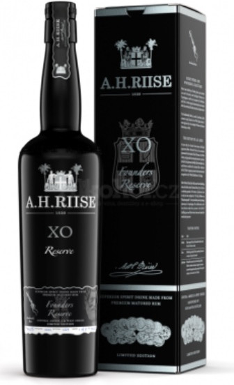A.H. Riise XO Founders Reserve 44,3% 0,7 l (karton)