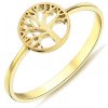 Prsteny Lillian Vassago Zlatý prsten se stromem života LLV98 GR032Y