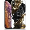 Pouzdro a kryt na mobilní telefon Apple Pouzdro Picasee ULTIMATE CASE Apple iPhone XS Max - Black Gold