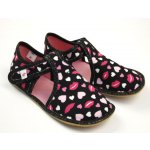 Ef Barefoot dívčí bačkory 385 Gold Hearts – Hledejceny.cz