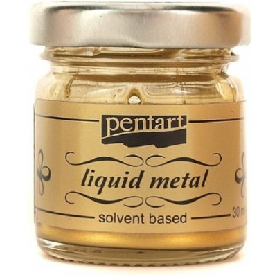 Pentart Tekutý kov 30 ml ZLATÁ – Zboží Dáma