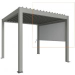 Biohort sluneční clona pro stranu 4m, šedý křemen metalíza – Hledejceny.cz