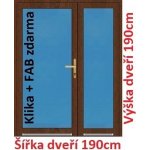 Soft Dvoukřídlé 3/3 sklo bílá 190 x 190 cm – Hledejceny.cz