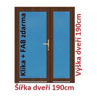 Soft Dvoukřídlé 3/3 sklo bílá 190 x 190 cm – Hledejceny.cz