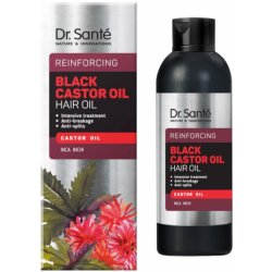 Dr. Santé Black Castor Oil hair posilující olej na vlasy a vlasovou pokožku 100 ml