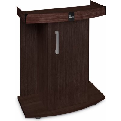 Diversa stolek Comfort 60 x 30 x 67 cm vypouklý wenge – Hledejceny.cz