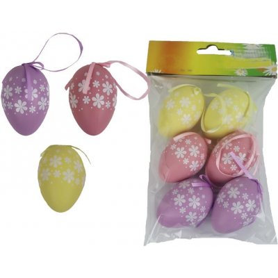 Velikonoční vajíčka, 6 ks X5586 – Zboží Dáma